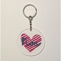 Sleutelhanger ACRYL met naam