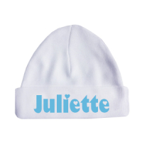 Muts (maat 50/56) met naam