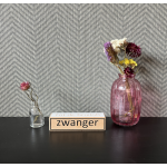 Houten aftelblokje extra voor gebeurtenissen