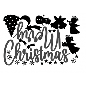 Raamsticker - Kerst 2 Raamsticker - Kerst 2