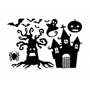 Raamsticker - Halloween 1 Raamsticker - Halloween 1
