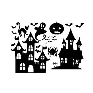 Raamsticker - Halloween 2 Raamsticker - Halloween 2