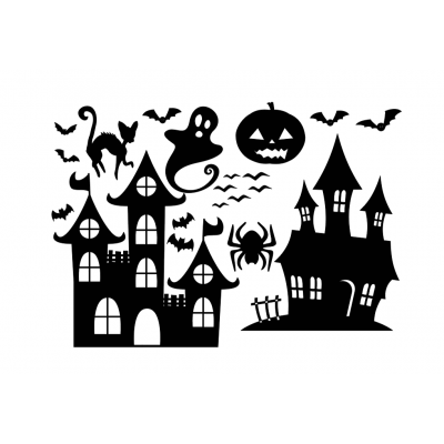 Raamsticker - Halloween 2