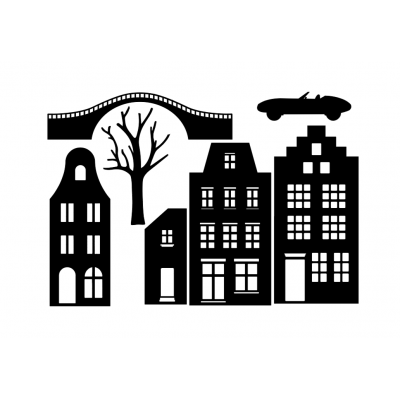 Raamsticker - Basisvel 2