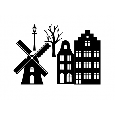 Raamsticker - Basisvel 3