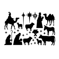 Kerststal 2