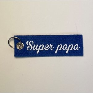 Sleutelhanger VILT "Super Papa" Sleutelhanger VILT "Super Papa"